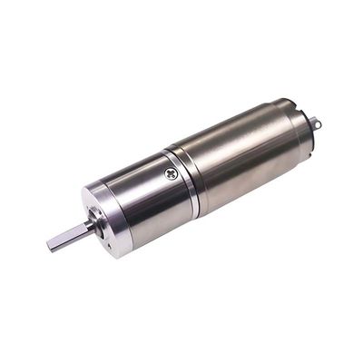 موتور چرخ دنده ای DC سفارشی 22mm بدون هسته 9V 1500mNm 2.0RPM سر و صدا کم