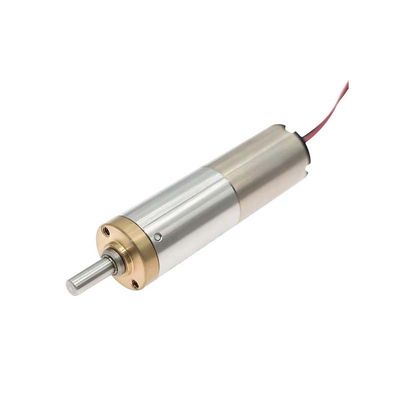 12mm Brush DC Gear Motor بدون دریچه 24V 400mNm 3343RPM قابل تنظیم