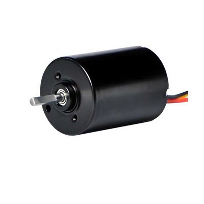 28mm PMDC موتور بدون برس با راننده یکپارچه 5.1W 12V 24V موتور BLDC با قدرت بالا برای پرده پنجره پمپ الکتریکی