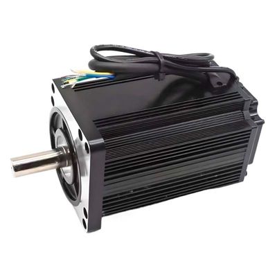 180mm PMDC موتور بدون برس 5000W 24V 48V 96V 3000RPM 50N.M قابل تنظیم