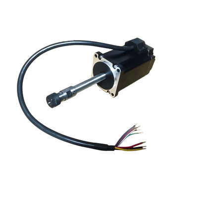 موتور بدون برس 60mm سفارشی 250W NEMA 24 BLDC موتور 48V 11000rpm 0.22N.m برای ماشین حکاکی ماشین CNC