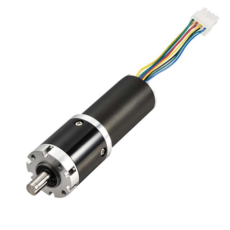 موتور چرخ دنده ای بدون برس 27 میلی متری 2500mNm 3622RPM BLDC Gear Motor 48v