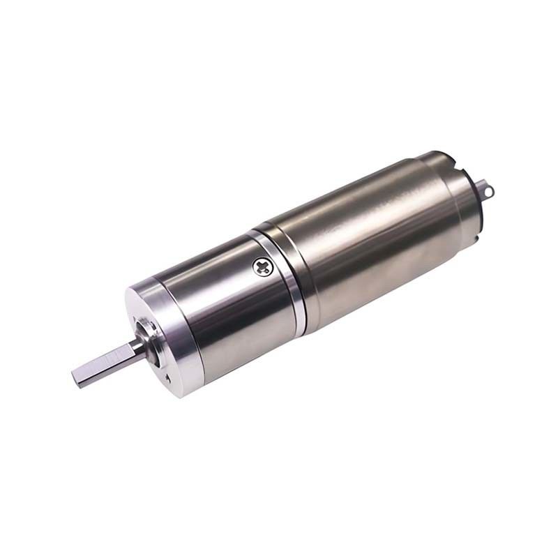 موتور چرخ دنده ای DC سفارشی 22mm بدون هسته 9V 1500mNm 2.0RPM سر و صدا کم