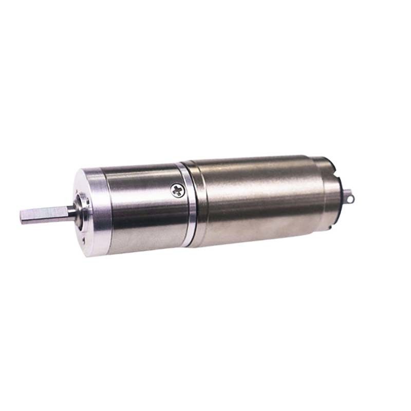 صرفه جویی در انرژی 22mm برش شده موتور گیربکس DC 48V 1500mNm 1.5RPM موتور گیربکس DC کم سر و صدا