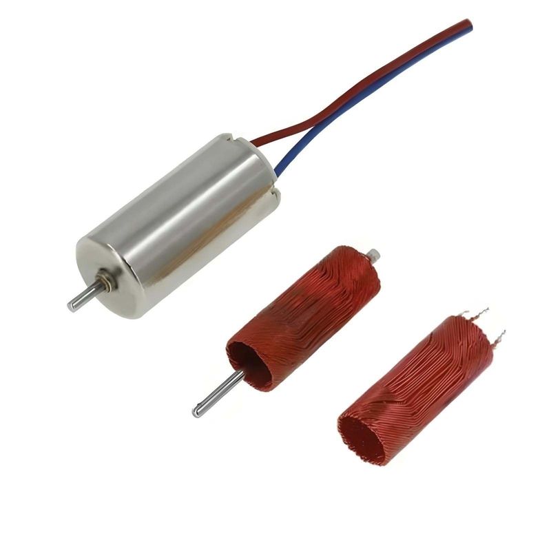 موتور برش دار DC با سرعت بالا 8mm 0.3mNm 8620rpm 2.4V عملکرد پایدار