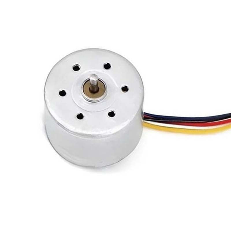 24mm Brushless DC الکتروموتور 12V 24V قابل تنظیم سنسور BLDC موتور برای برش مو مینی فن الکتریکی