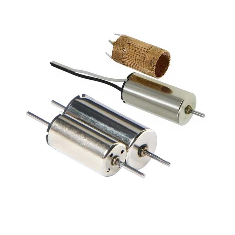 موتور الکتریکی کوچک 8 میلی متری سفارشی 0.3mNm 8620rpm 12V DC Carbon Brush DC Motor