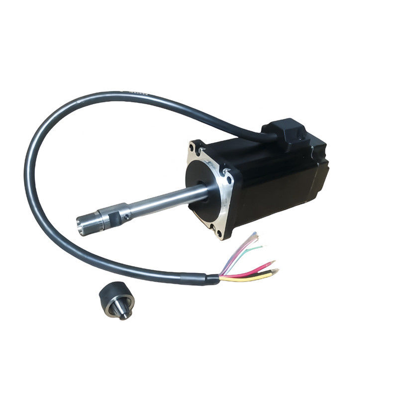 موتور بدون برس 60mm سفارشی 250W NEMA 24 BLDC موتور 48V 11000rpm 0.22N.m برای ماشین حکاکی ماشین CNC